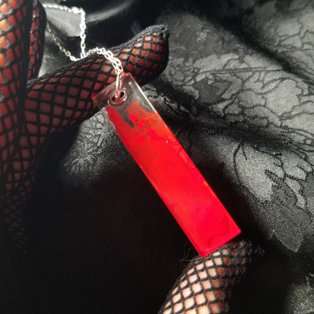 Blood Slice Necklace